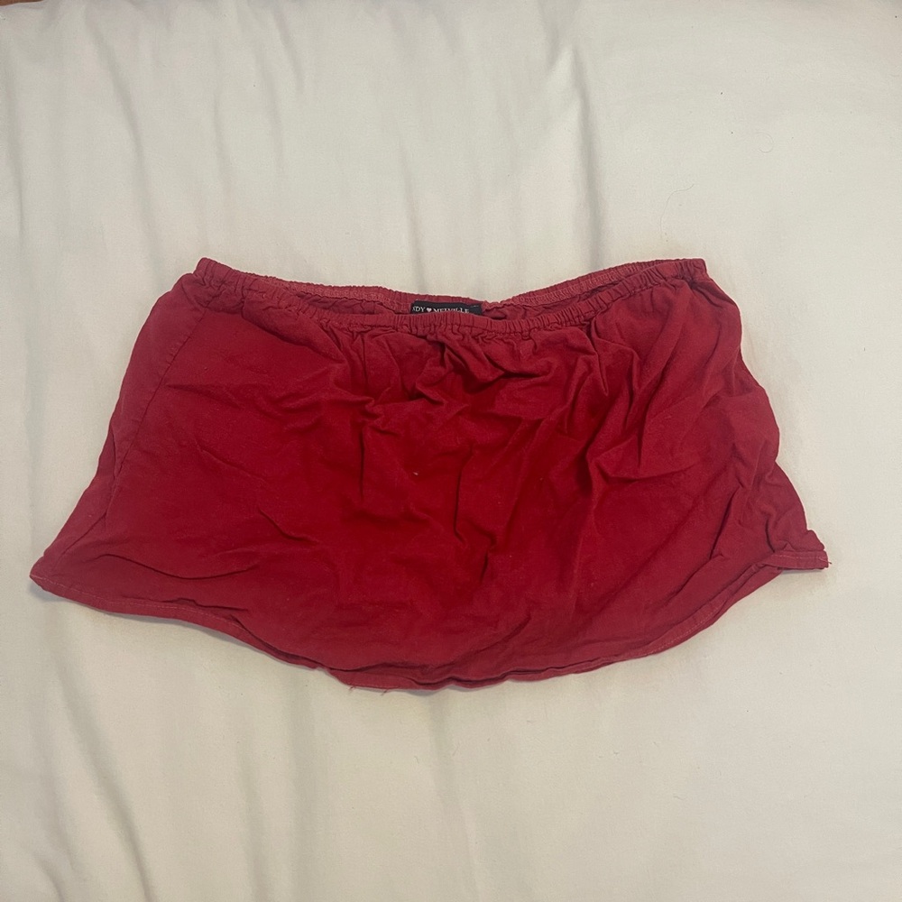 Brandy Melville red tube top